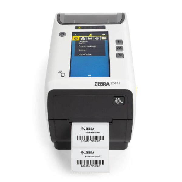 Zebra ZD411 mobiltelefon kompatibilis vonalkódnyomtató előképe