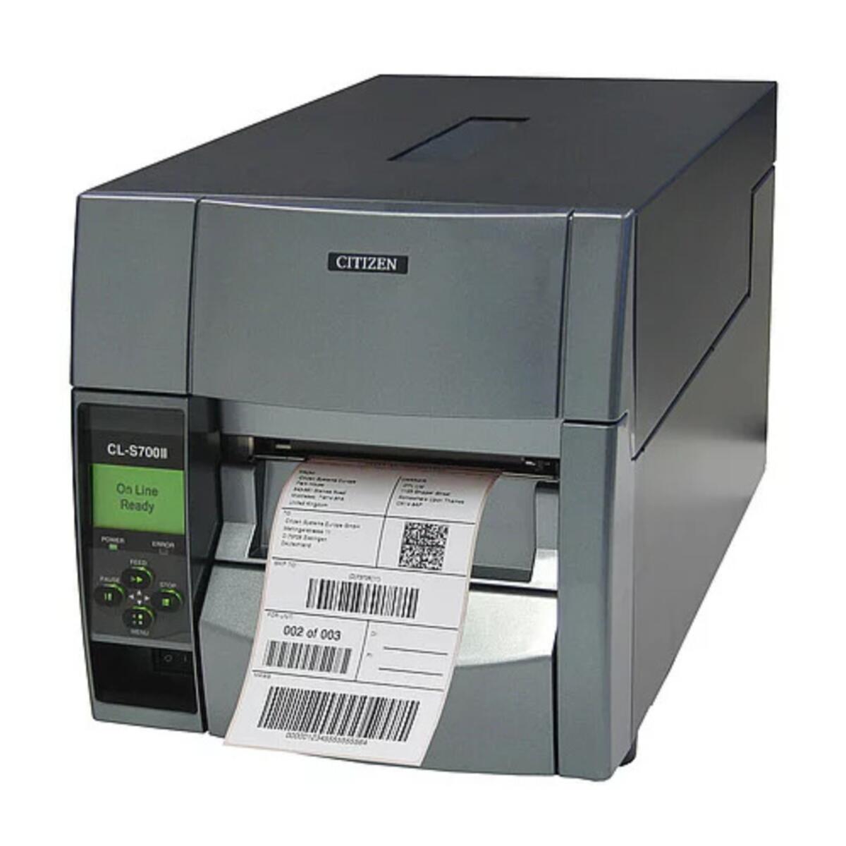 Citizen CL-S700DTII ipari címkenyomtató képe