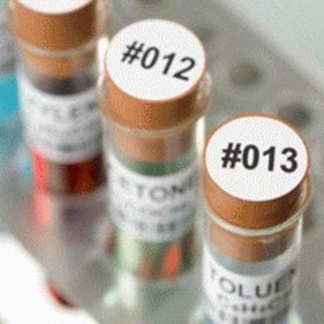 -200 Celsius fokig hőtűrő Cryocool címkék