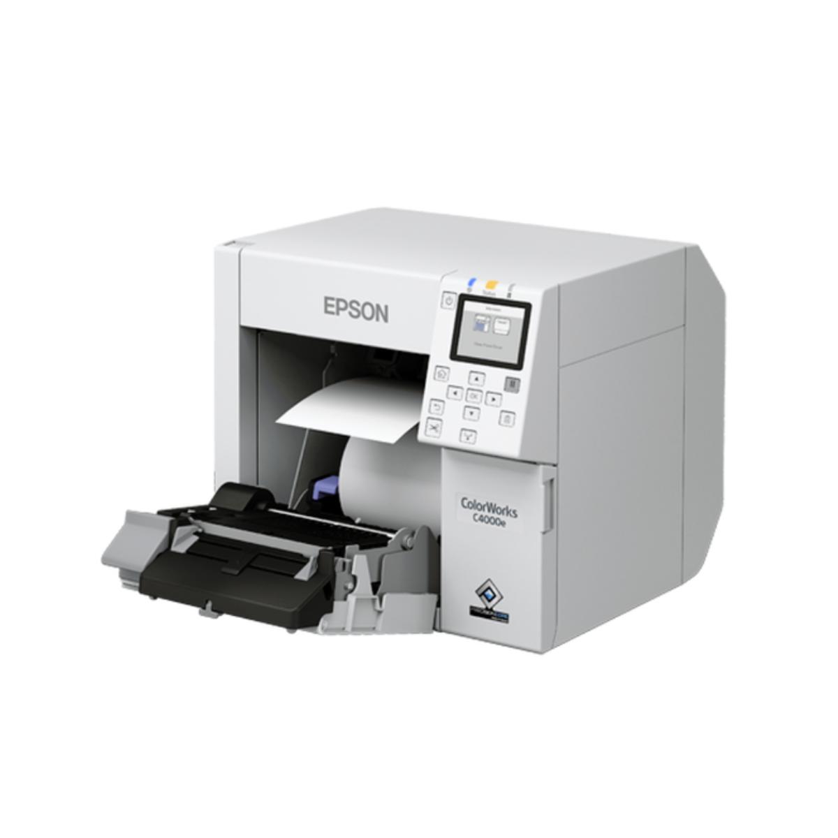 Epson ColorWorks C4000e színes címkenyomtató képe