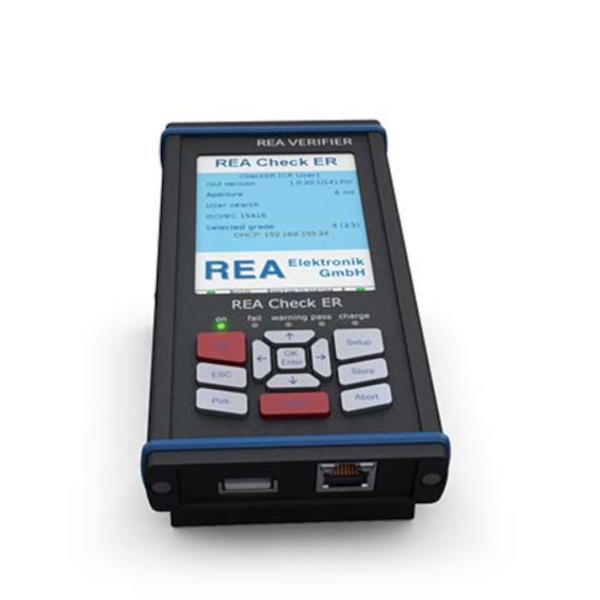 REA CHECK ER kompakt mobil vonalkód minősítő előképe