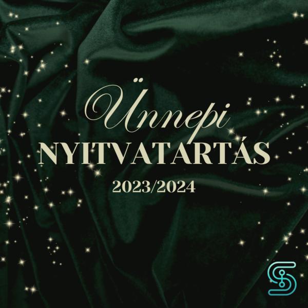 2023/2024 Ünnepi nyitvatartás