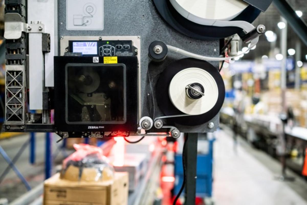 Zebra ZE511 / ZE521 beépíthető gyártósori címkenyomtató képe