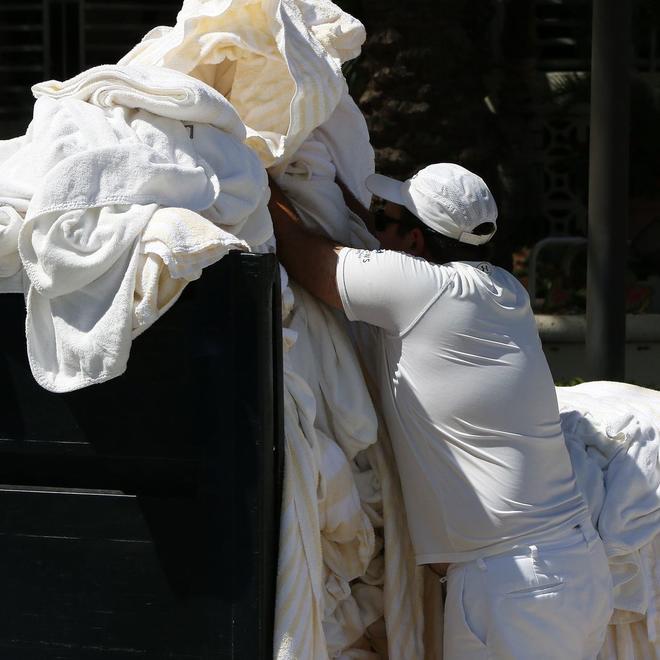 Érintésmentes textil kezelés a szállodaiparban