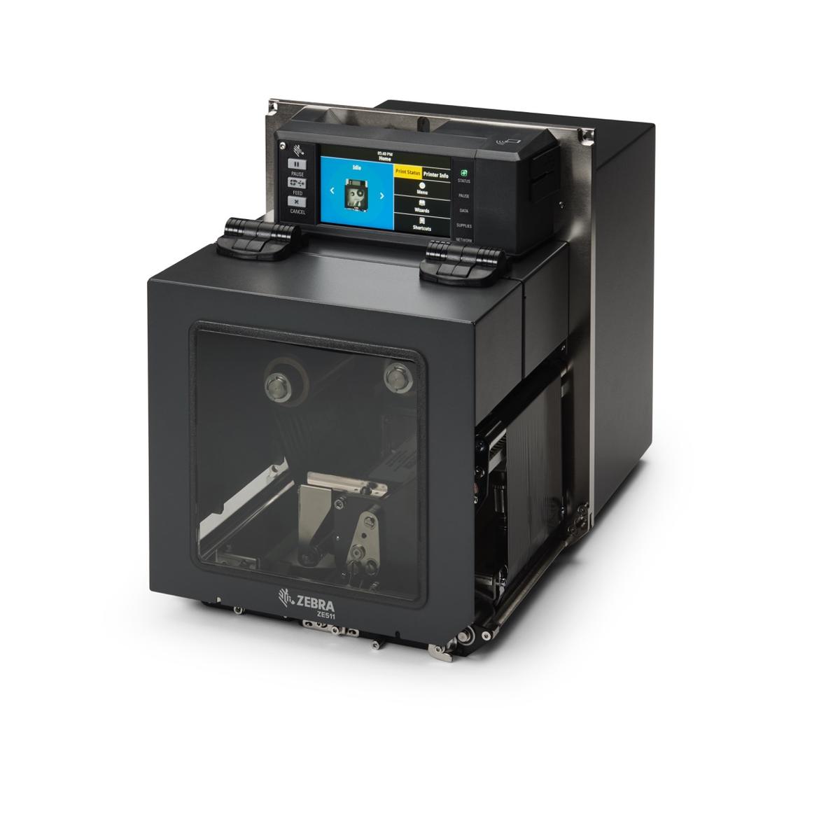 Zebra ZE511 / ZE521 beépíthető gyártósori címkenyomtató képe
