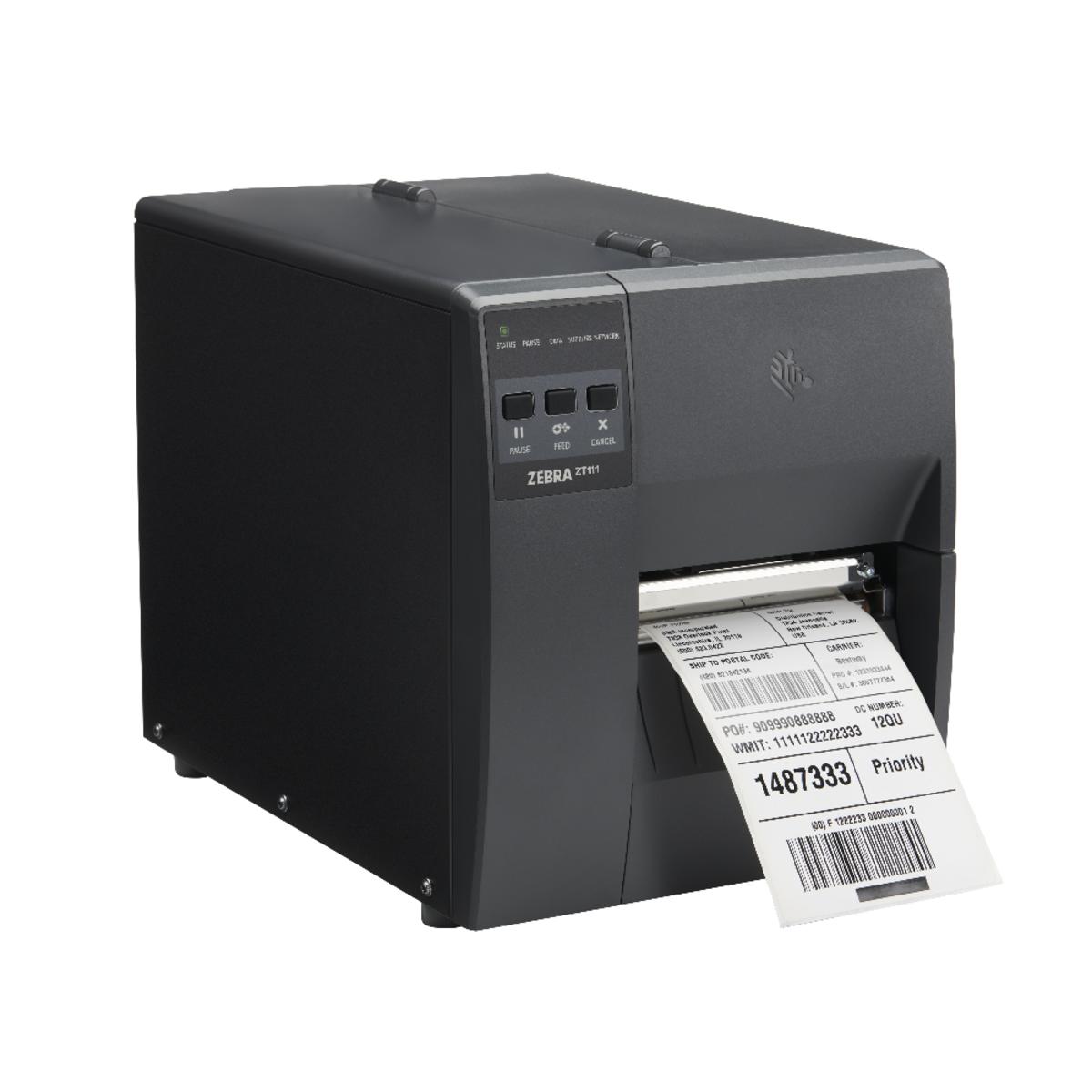 Zebra ZT111 címkenyomtató képe