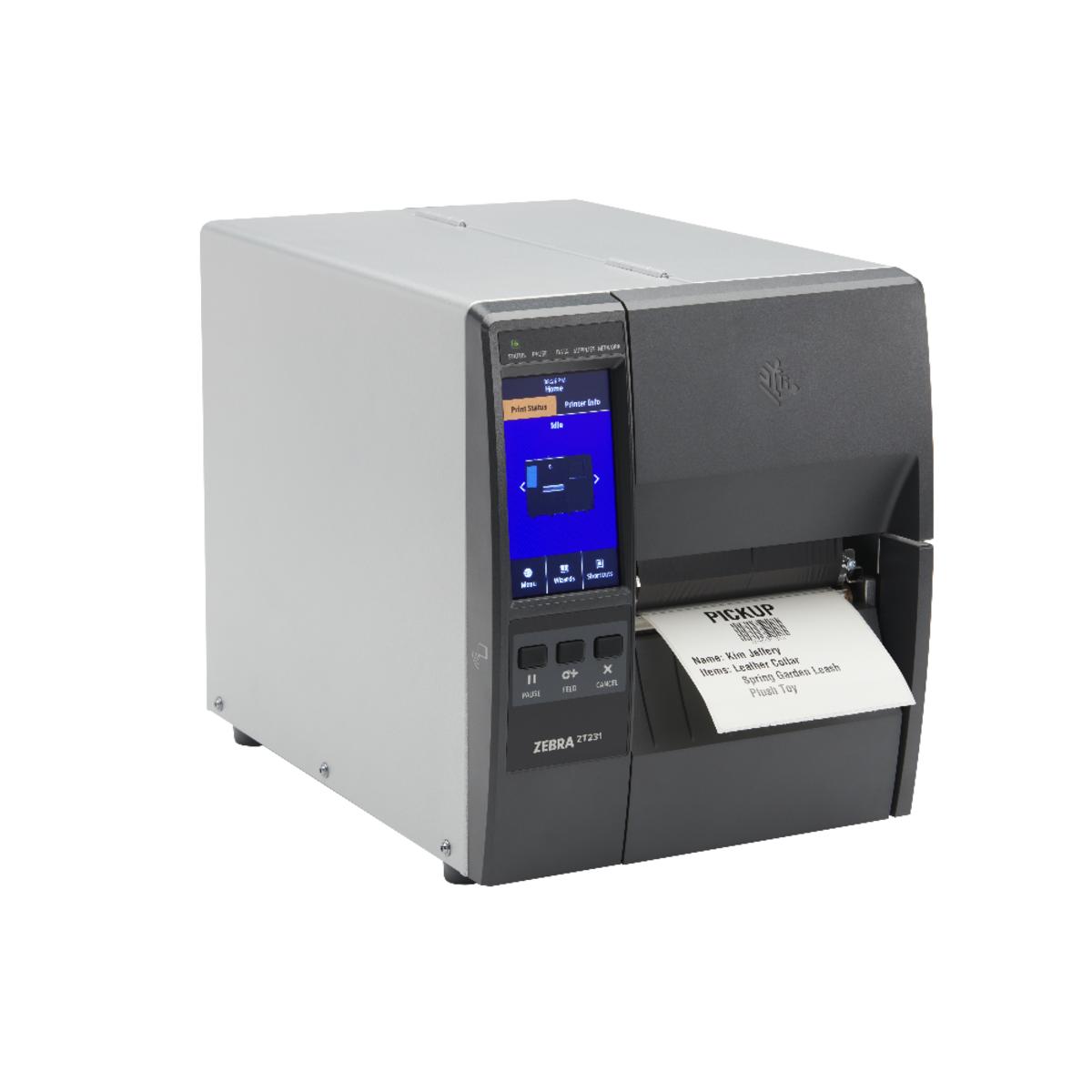 Zebra ZT231 címkenyomtató képe